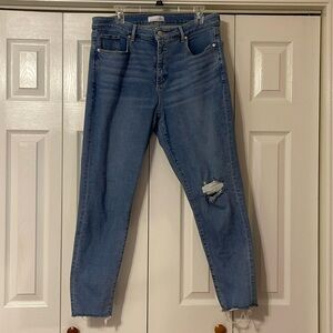 LOFT Curvy Skinny Jeans